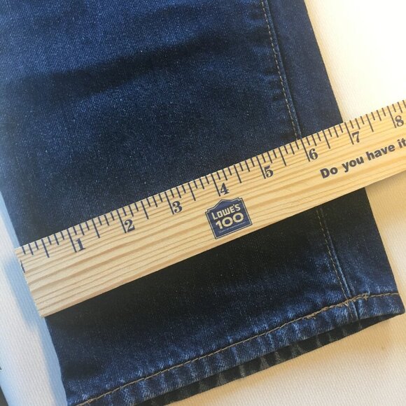 Gap 1969 Slim Rockaway Jeans Mens Size 29 Straight Leg Light Distressing - Picture 12 of 16